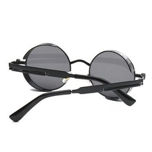 Load image into Gallery viewer, Round Metal Sunglasses Steampunk Men Women Glasses Brand Designer Retro Vintage Sunglasses UV400
