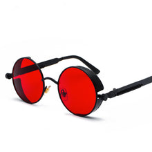Load image into Gallery viewer, Round Metal Sunglasses Steampunk Men Women Glasses Brand Designer Retro Vintage Sunglasses UV400