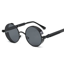 Load image into Gallery viewer, Round Metal Sunglasses Steampunk Men Women Glasses Brand Designer Retro Vintage Sunglasses UV400