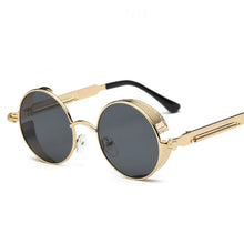Load image into Gallery viewer, Round Metal Sunglasses Steampunk Men Women Glasses Brand Designer Retro Vintage Sunglasses UV400