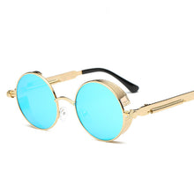 Load image into Gallery viewer, Round Metal Sunglasses Steampunk Men Women Glasses Brand Designer Retro Vintage Sunglasses UV400