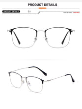 Load image into Gallery viewer, Round Metal Women Glassees Vintage Men Optical Prescription Eyeglasses Frame Myopia Eyewear Suit Reading Progressive Spectacles