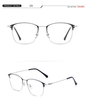 Load image into Gallery viewer, Round Metal Women Glassees Vintage Men Optical Prescription Eyeglasses Frame Myopia Eyewear Suit Reading Progressive Spectacles
