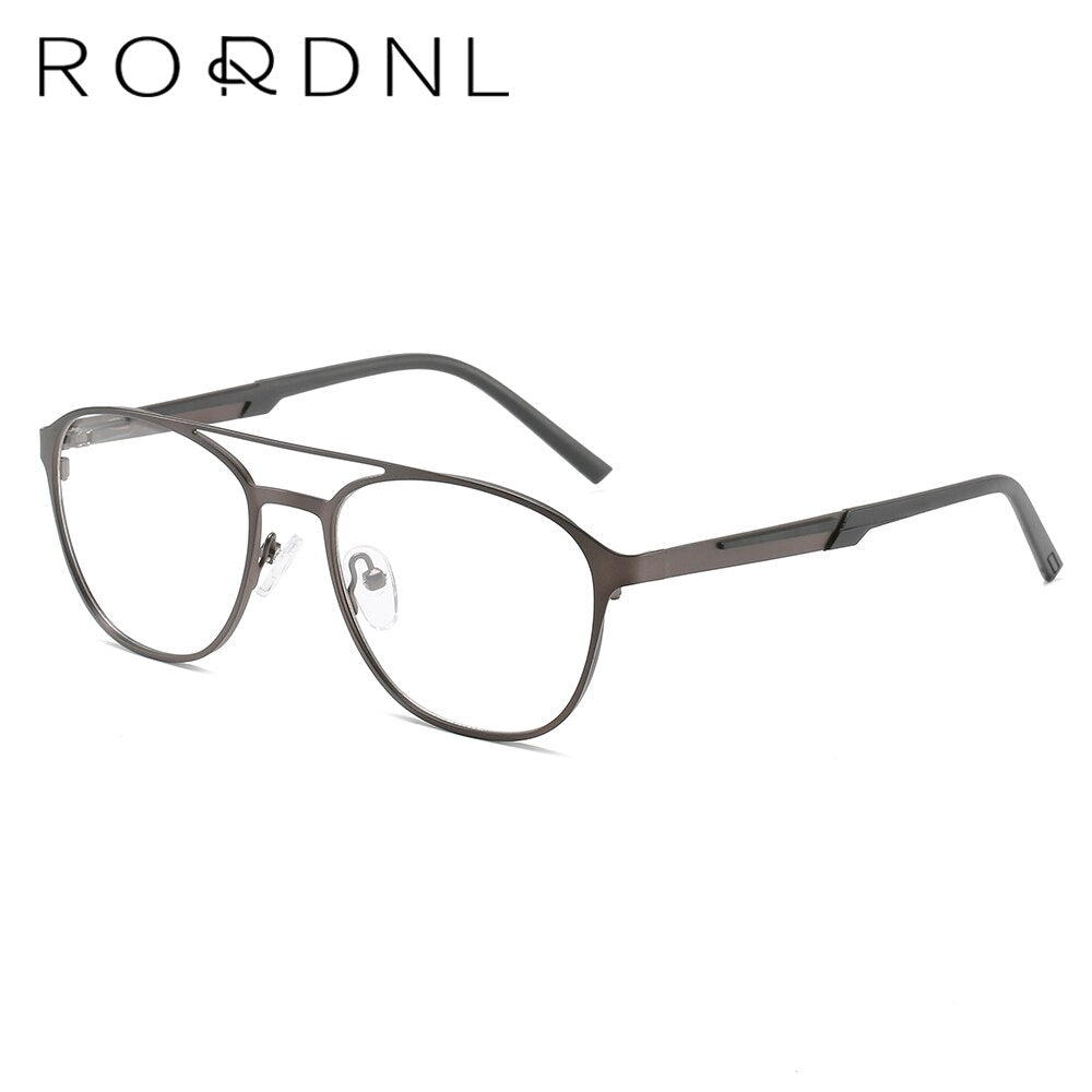 Round Myopia Optical Glasses Frame for Men Sport Style Prescription Eyeglasses Frame Male Ultralight Vintage Spectacles Frame