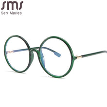 Load image into Gallery viewer, Round Optical Frames TR90 Anti-blue Eyeglasses Women Men Myopia Glasses Frames Retro Clear Prescription Frame Lady UV400