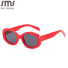 Load image into Gallery viewer, Round Oval Women Sunglasses 2023 Rectangle Small Frames Sun Glasses Female  Punk Vintage Sunglasses Gafas De Sol
