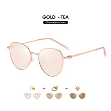 Load image into Gallery viewer, Round Photochromic Sunglasses For Women Men Sun Glasses Polarized Driving Glasses Chameleon Lens Anti-Glare lentes de sol hombre