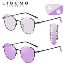 Load image into Gallery viewer, Round Photochromic Sunglasses For Women Men Sun Glasses Polarized Driving Glasses Chameleon Lens Anti-Glare lentes de sol hombre