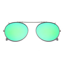 Load image into Gallery viewer, Round Polarized Clip On Myopia Eyeglasses Women Men Oversized Sun Glasses Driving Polarized Goggles Punk sunglasses FML