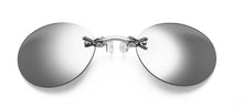Load image into Gallery viewer, Round Rimless Sunglasses Men Classic Clamp Nose Sun Glasses Mens Matrix Morpheus Mini Frameless Brand Design Glasses