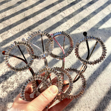 Load image into Gallery viewer, Round Small  Women Sunglasses Rhinestone 2023 Brand Designer Men Sun Glasses Oculos De Sol Feminino Bling Sunglasses