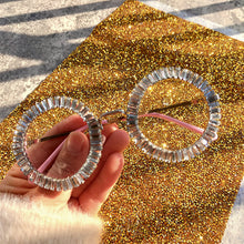 Load image into Gallery viewer, Round Small  Women Sunglasses Rhinestone 2023 Brand Designer Men Sun Glasses Oculos De Sol Feminino Bling Sunglasses