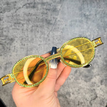 Load image into Gallery viewer, Round Steampunk Small Blingbling Sunglasses For Women Men 2023 Diamond  Designer Gradient Gothic Sunglasses Men Feminino