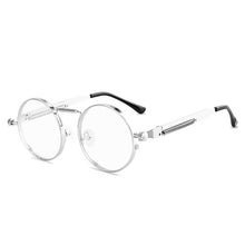 Load image into Gallery viewer, Round Steampunk Sunglasses Brand Men Women Vintage Metal Punk Sun glasses UV400 Shades Eyewear Oculos Gafas de Sol