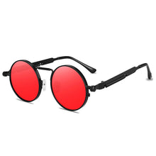 Load image into Gallery viewer, Round Steampunk Sunglasses Brand Men Women Vintage Metal Punk Sun glasses UV400 Shades Eyewear Oculos Gafas de Sol