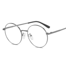 Load image into Gallery viewer, Round Stylish 2023 Clear Ocean Lens Glasses Women Men  Designer Shopping Travel Eyeglasses Metal Frame Trend Eyewear