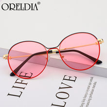 Load image into Gallery viewer, Round Sunglasses Ladies 2023 Latest Retro Sunglasses Men&#39;s  Brand Well-Known Designer Oval Frame Sunglasses UV400