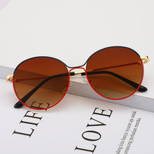 Load image into Gallery viewer, Round Sunglasses Ladies 2023 Latest Retro Sunglasses Men&#39;s  Brand Well-Known Designer Oval Frame Sunglasses UV400