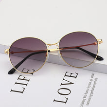 Load image into Gallery viewer, Round Sunglasses Ladies 2023 Latest Retro Sunglasses Men&#39;s  Brand Well-Known Designer Oval Frame Sunglasses UV400