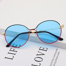 Load image into Gallery viewer, Round Sunglasses Ladies 2023 Latest Retro Sunglasses Men&#39;s  Brand Well-Known Designer Oval Frame Sunglasses UV400