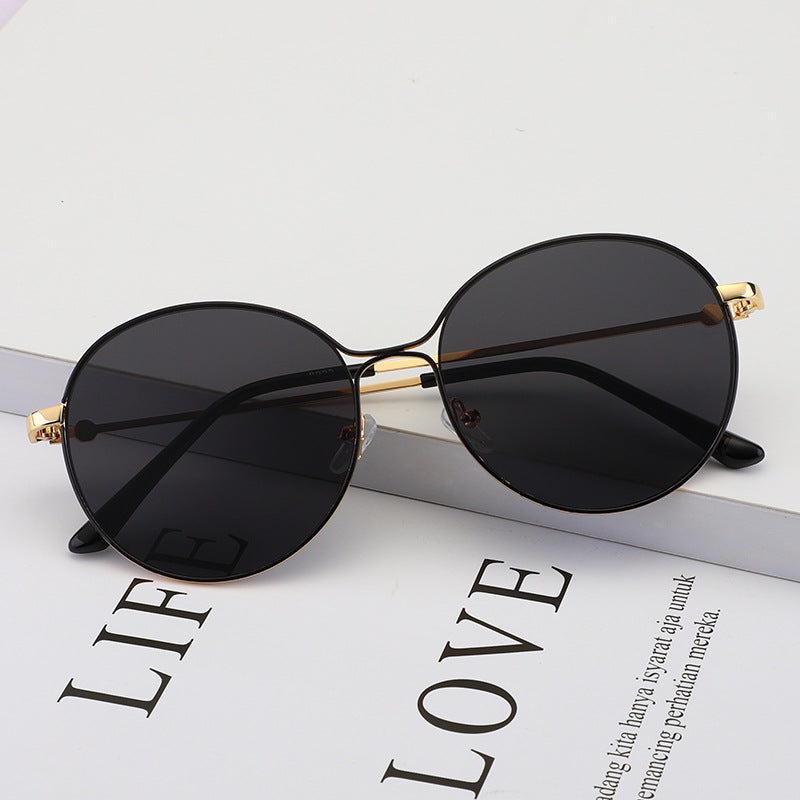 Round Sunglasses Ladies 2023 Latest Retro Sunglasses Men's  Brand Well-Known Designer Oval Frame Sunglasses UV400