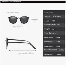 Load image into Gallery viewer, Round Sunglasses Polarized Sun Glasses Men Women Brand Designer Vintage Round Glasses Driving Goggle UV400