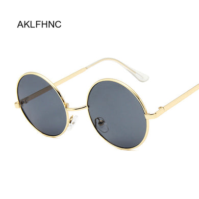 Round Sunglasses Women 2023  Mirror Vintage Sun Glasses Female Brand Designer Oculos De Sol Feminino