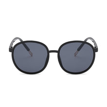 Load image into Gallery viewer, Round Sunglasses Women Brand Designer Oval Oversized Sun Glasses Female Retro Black Eyewear UV400