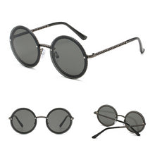 Load image into Gallery viewer, Round Sunglasses Women&#39;s 2023  Brand Rimless Sun glasses lunettes de sol femme Shades Women Sunglass zonnebril dames UV400