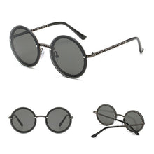 Load image into Gallery viewer, Round Sunglasses Women&#39;s 2023  Brand Rimless Sun glasses lunettes de sol femme Shades Women Sunglass zonnebril dames UV400