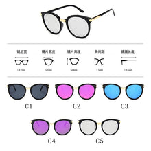 Load image into Gallery viewer, Round Sunglasses  Womens Sunglasses Brand Designer   Women 2023  Vintage Sunglasses UV400