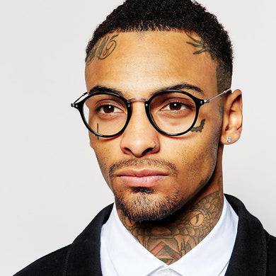 Round Transparent Glasses Eyeglass Frame for Men Women Myopia Nerd Optical Glasses Frame  Clear Lens Men's Glasses