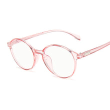 Load image into Gallery viewer, Round Transparent Glasses Frame Women Anti Blue Light Blocking Eyeglasses Comfort Eyewear Vintage Clear Spectacles Oculos