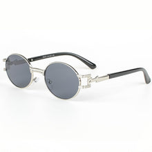 Load image into Gallery viewer, Round Vintage Sunglasses Women Men Steampunk Oval Sun Glasses Men Punk Retro Eyeglasses  Brand Designer Eyewear UV400
