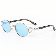 Load image into Gallery viewer, Round Vintage Sunglasses Women Men Steampunk Oval Sun Glasses Men Punk Retro Eyeglasses  Brand Designer Eyewear UV400