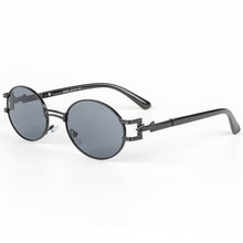 Load image into Gallery viewer, Round Vintage Sunglasses Women Men Steampunk Oval Sun Glasses Men Punk Retro Eyeglasses  Brand Designer Eyewear UV400