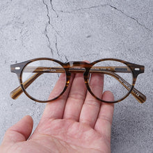 Load image into Gallery viewer, Round Vintage acetate eyeglass frames  Gregory Peck OV5186 Women  Myopia Optical Frames Computer Glasses Transparent glasses