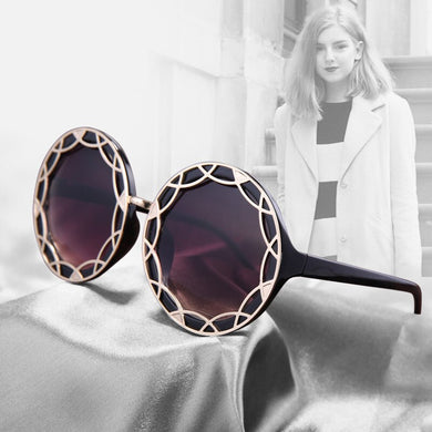 Round Yellow Sunglasses For Women Black Pink  Blue Sun Glasses Female Champagne Gray Shades Trends 2023  Designer