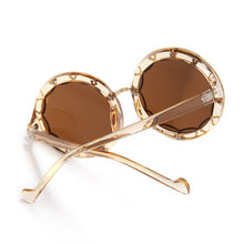 Load image into Gallery viewer, Round Yellow Sunglasses For Women Black Pink  Blue Sun Glasses Female Champagne Gray Shades Trends 2023  Designer