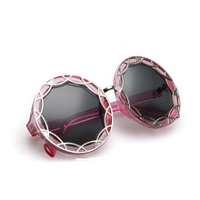 Load image into Gallery viewer, Round Yellow Sunglasses For Women Black Pink  Blue Sun Glasses Female Champagne Gray Shades Trends 2023  Designer