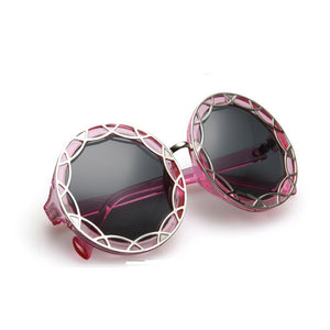 Round Yellow Sunglasses For Women Black Pink  Blue Sun Glasses Female Champagne Gray Shades Trends 2023  Designer