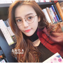 Load image into Gallery viewer, Round eye glasses frame women 2023 tag Hezekiah Brand Retro eyeglasses men Goggles transparent computer optical glasses