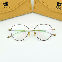 Load image into Gallery viewer, Round eye glasses frame women 2023 tag Hezekiah Brand Retro eyeglasses men Goggles transparent computer optical glasses