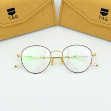 Load image into Gallery viewer, Round eye glasses frame women 2023 tag Hezekiah Brand Retro eyeglasses men Goggles transparent computer optical glasses