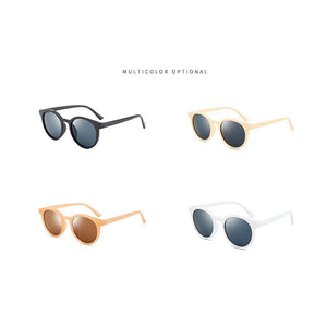 Round frame trend small frame glasses sunglasses Practical sunglasses birthday gift wild Portable glasses