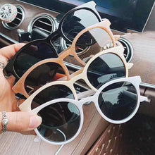 Load image into Gallery viewer, Round frame trend small frame glasses sunglasses Practical sunglasses birthday gift wild Portable glasses