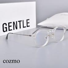 Load image into Gallery viewer, Round  frame women eyeglasses frames GM glasses COZMO Myopia glasses women men frame Reading Glasses  Plain glass spectacles