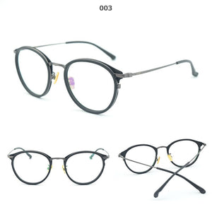 Round glasses frame women 2023 tag Brand Retro eyeglasses men Vintage computer prescription spectacles Goggles Myopic optics