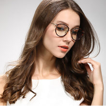 Load image into Gallery viewer, Round glasses frame women 2023 tag Brand Retro eyeglasses men Vintage computer prescription spectacles Goggles Myopic optics