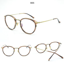 Load image into Gallery viewer, Round glasses frame women 2023 tag Brand Retro eyeglasses men Vintage computer prescription spectacles Goggles Myopic optics